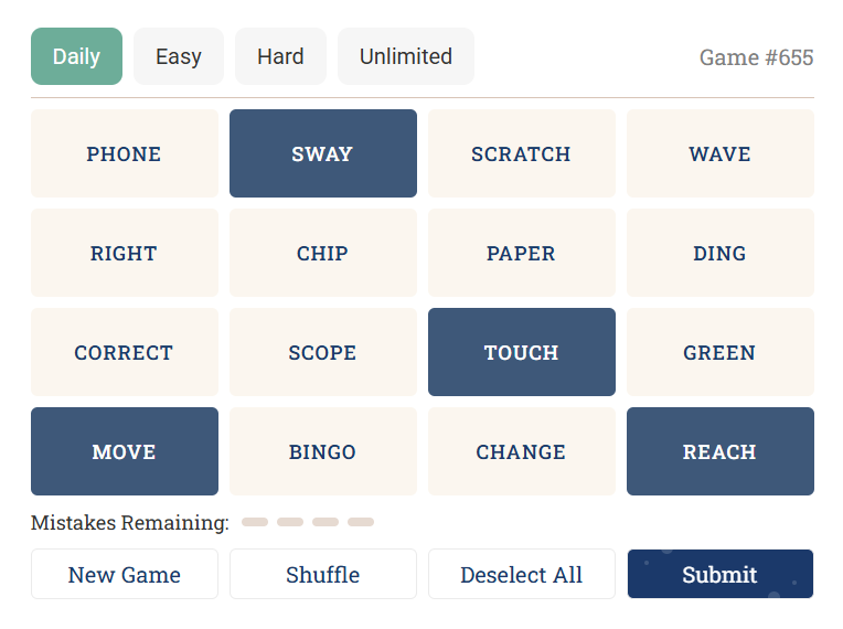 connection select